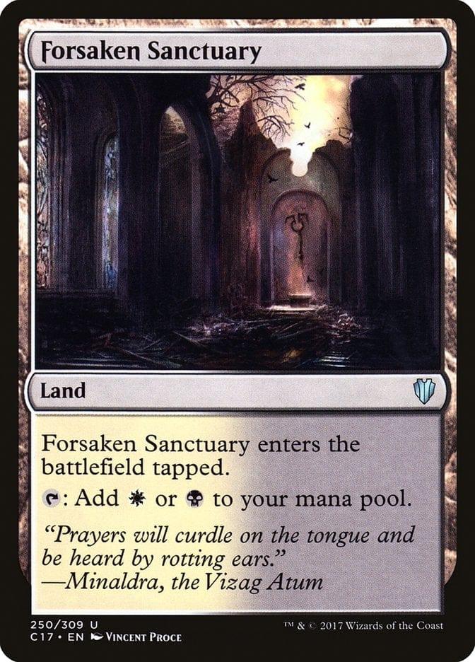 Magic: The Gathering MTG Single Forsaken Sanctuary [Commander 2017]
