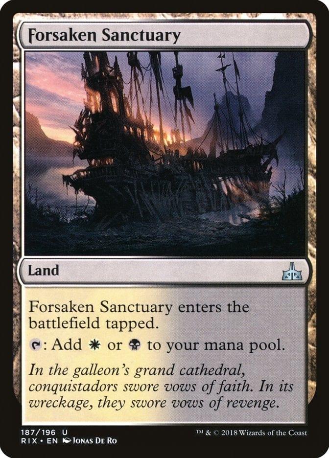 Magic: The Gathering MTG Single Forsaken Sanctuary [Rivals of Ixalan]
