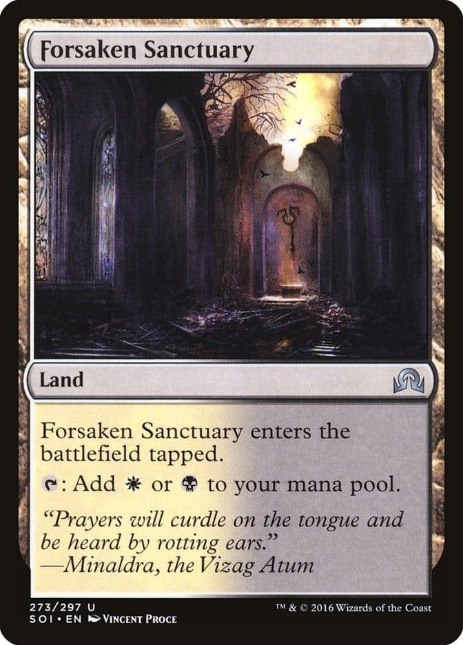 Magic: The Gathering MTG Single Forsaken Sanctuary [Shadows over Innistrad]