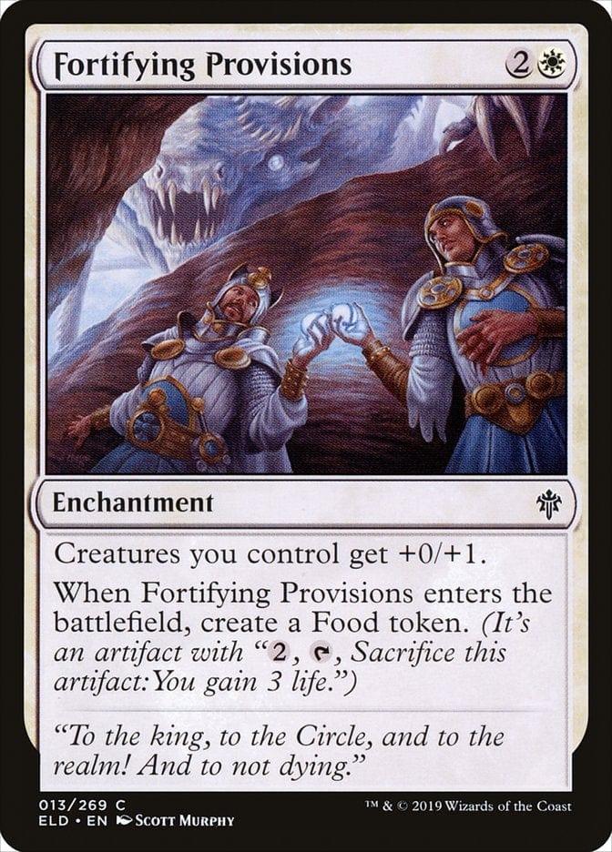 Magic: The Gathering MTG Single Fortifying Provisions [Throne of Eldraine]