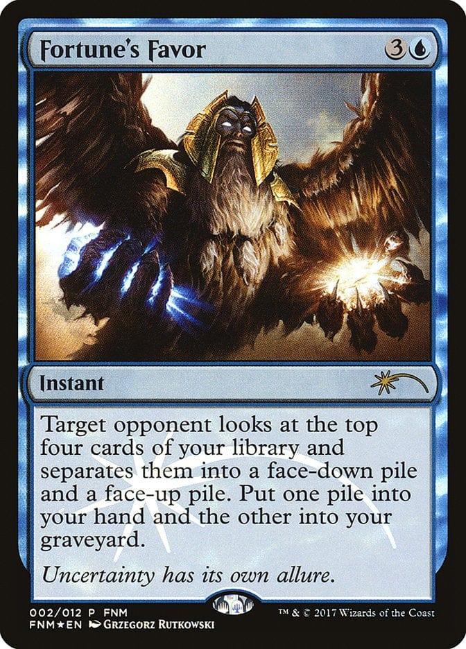 Magic: The Gathering MTG Single Fortune's Favor [Friday Night Magic 2017]