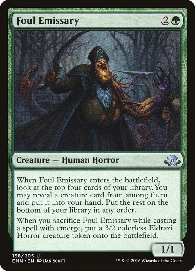 Magic: The Gathering MTG Single Foul Emissary [Eldritch Moon]