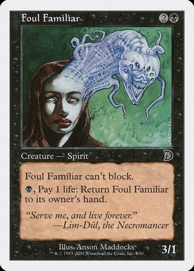 Magic: The Gathering MTG Single Foul Familiar [Deckmasters]
