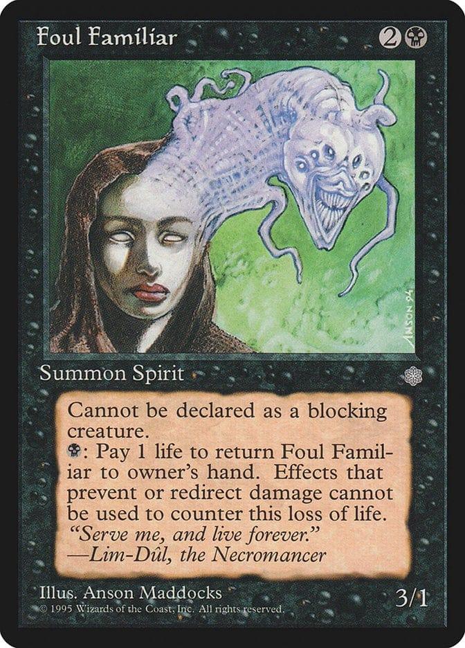 Magic: The Gathering MTG Single Foul Familiar [Ice Age]
