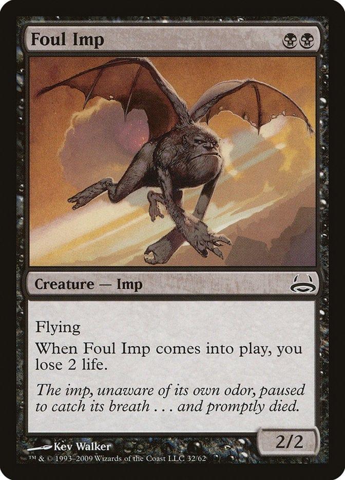 Magic: The Gathering MTG Single Foul Imp [Duel Decks: Divine vs. Demonic]