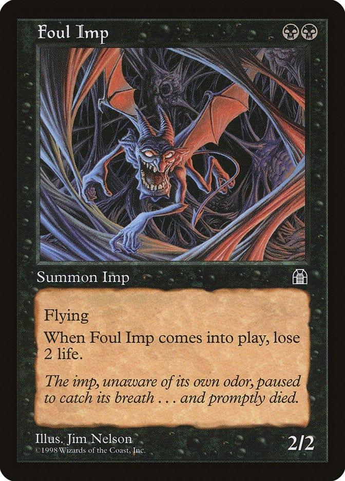 Magic: The Gathering MTG Single Foul Imp [Stronghold]