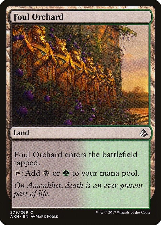 Magic: The Gathering MTG Single Foul Orchard [Amonkhet]