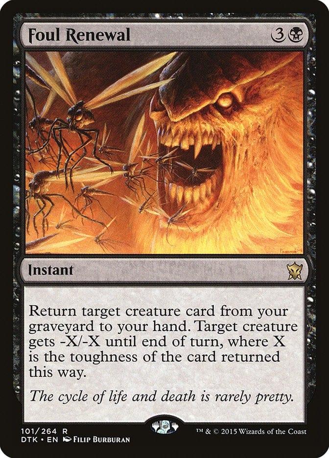 Magic: The Gathering MTG Single Foul Renewal [Dragons of Tarkir]