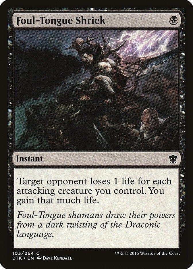 Magic: The Gathering MTG Single Foul-Tongue Shriek [Dragons of Tarkir]