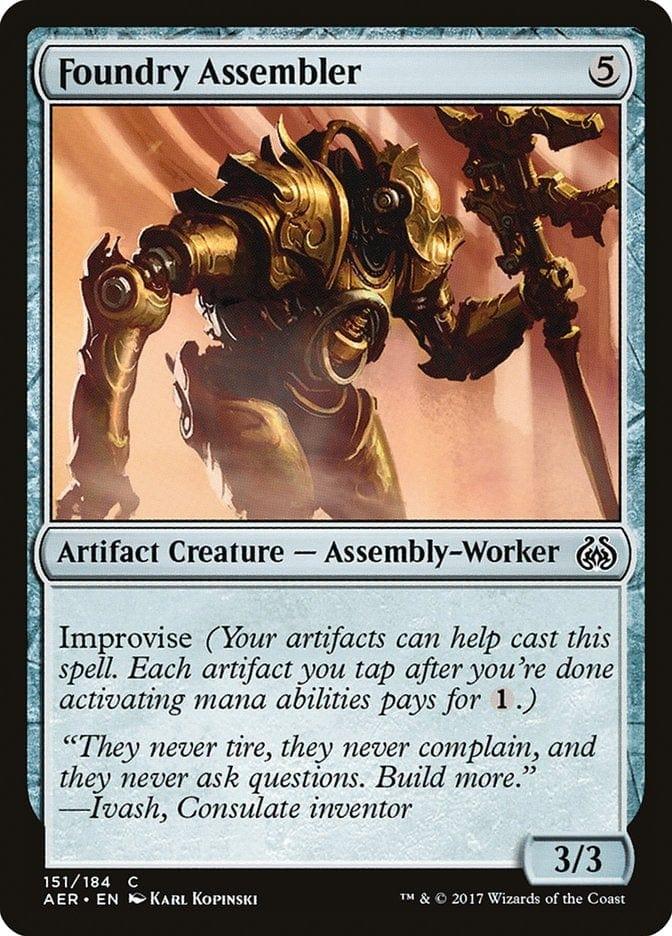 Magic: The Gathering MTG Single Foundry Assembler [Aether Revolt]