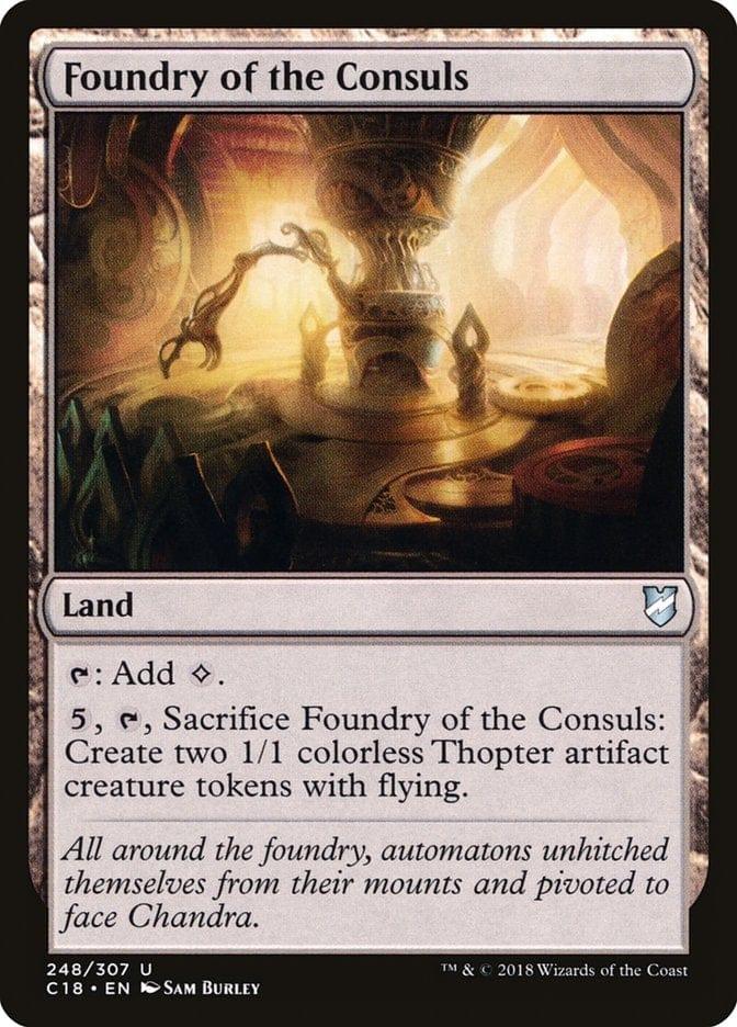 Magic: The Gathering MTG Single Foundry of the Consuls [Commander 2018]