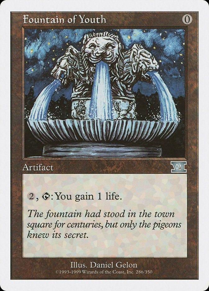 Magic: The Gathering MTG Single Fountain of Youth [Classic Sixth Edition]