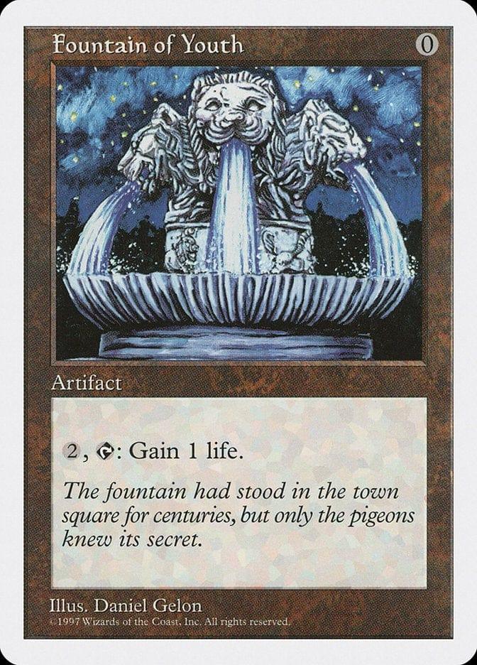 Magic: The Gathering MTG Single Fountain of Youth [Fifth Edition]