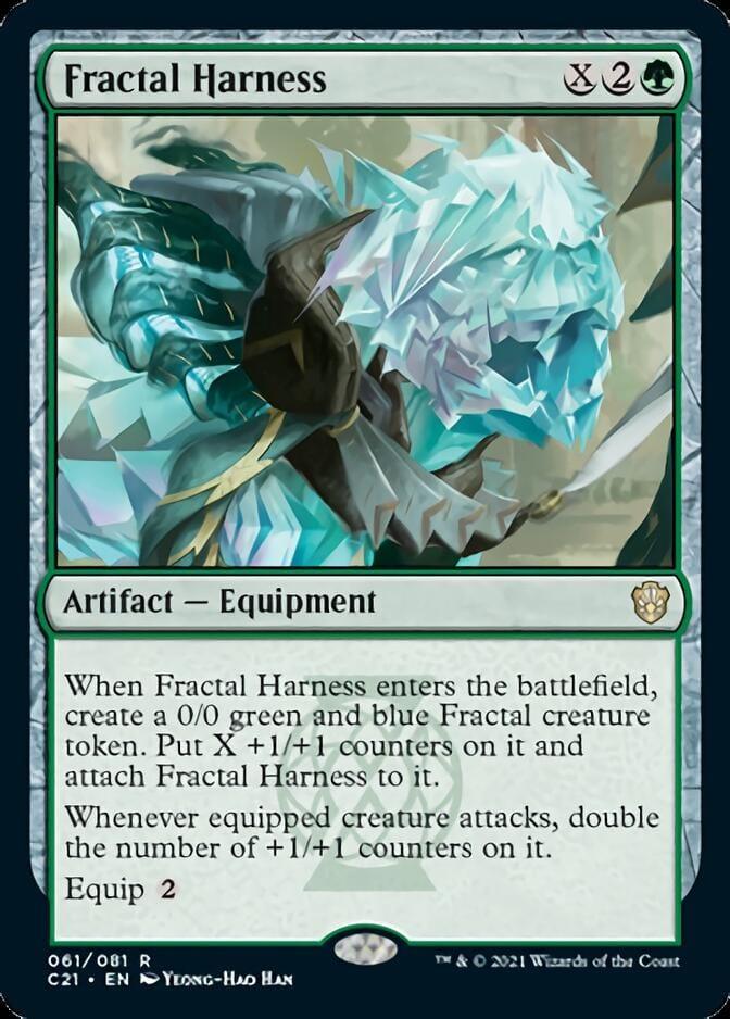 Magic: The Gathering MTG Single Fractal Harness [Commander 2021]