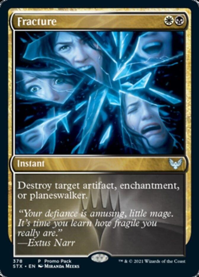 Magic: The Gathering MTG Single Fracture (Promo Pack) [Strixhaven: School of Mages]