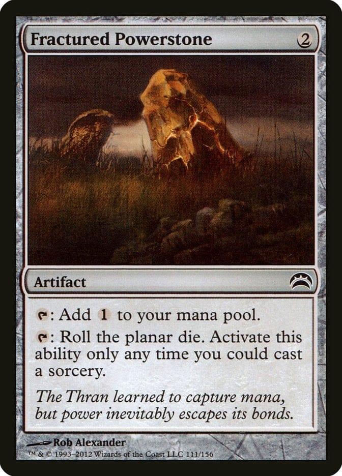 Magic: The Gathering MTG Single Fractured Powerstone [Planechase 2012]