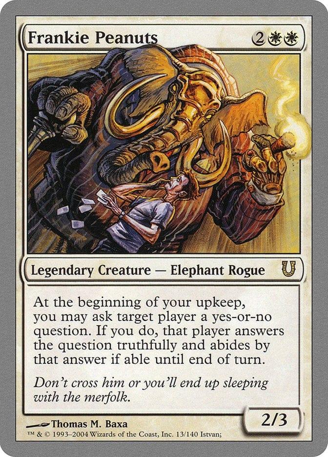 Magic: The Gathering MTG Single Frankie Peanuts [Unhinged]