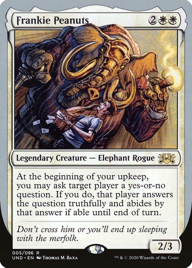 Magic: The Gathering MTG Single Frankie Peanuts [Unsanctioned]