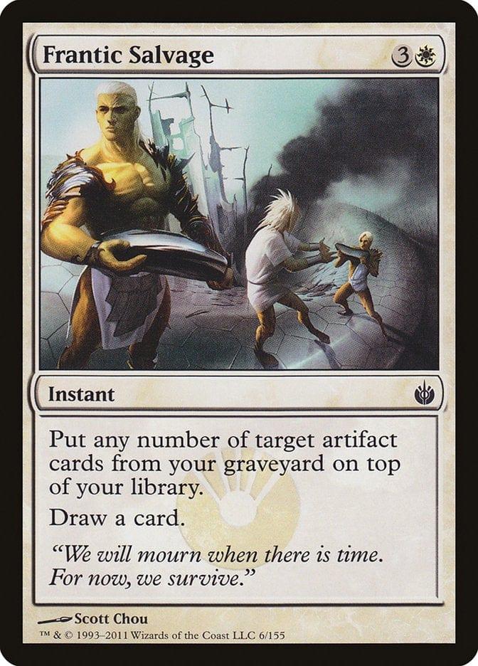Magic: The Gathering MTG Single Frantic Salvage [Mirrodin Besieged]