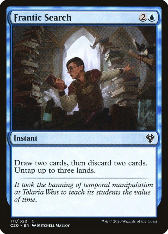 Magic: The Gathering MTG Single Frantic Search [Commander 2020]