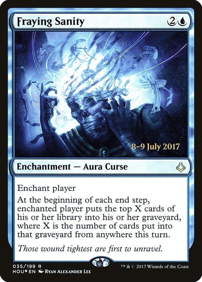 Magic: The Gathering MTG Single Fraying Sanity  [Hour of Devastation Prerelease Promos]
