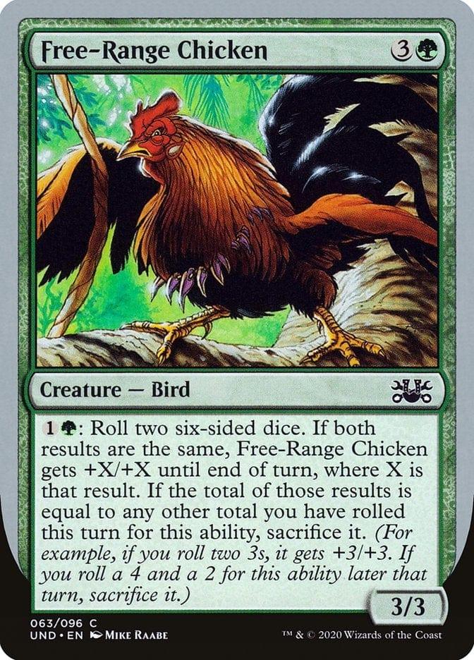 Magic: The Gathering MTG Single Free-Range Chicken [Unsanctioned]