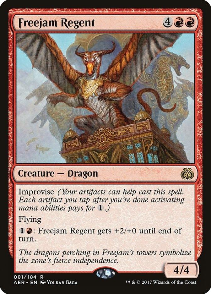 Magic: The Gathering MTG Single Freejam Regent [Aether Revolt]