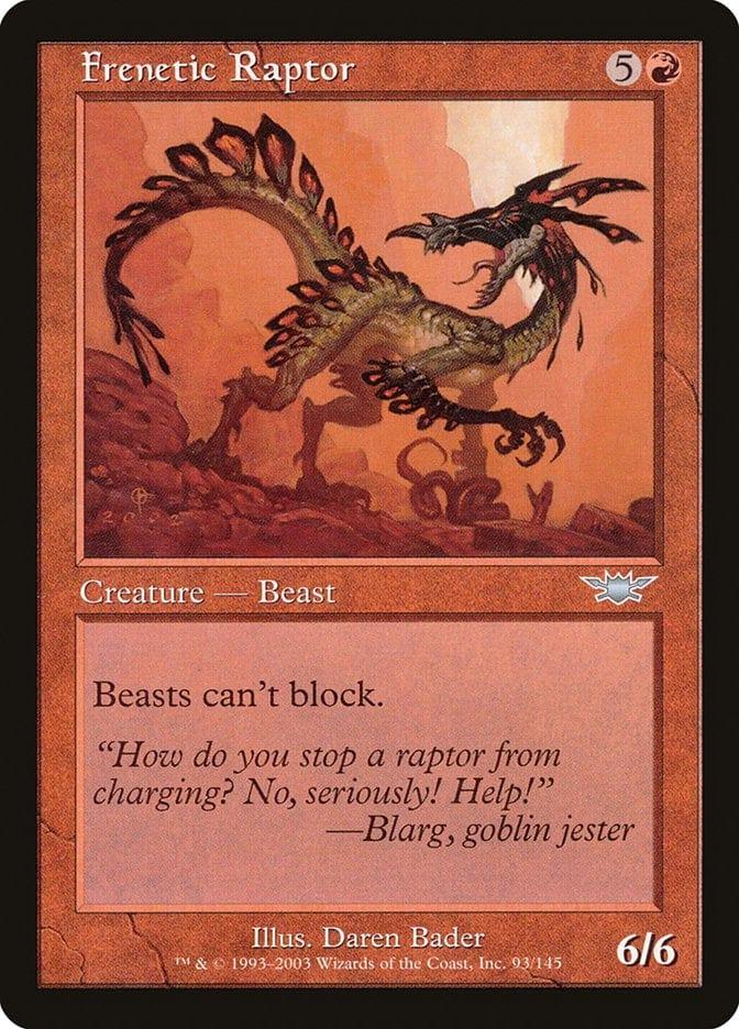 Magic: The Gathering MTG Single Frenetic Raptor [Legions]