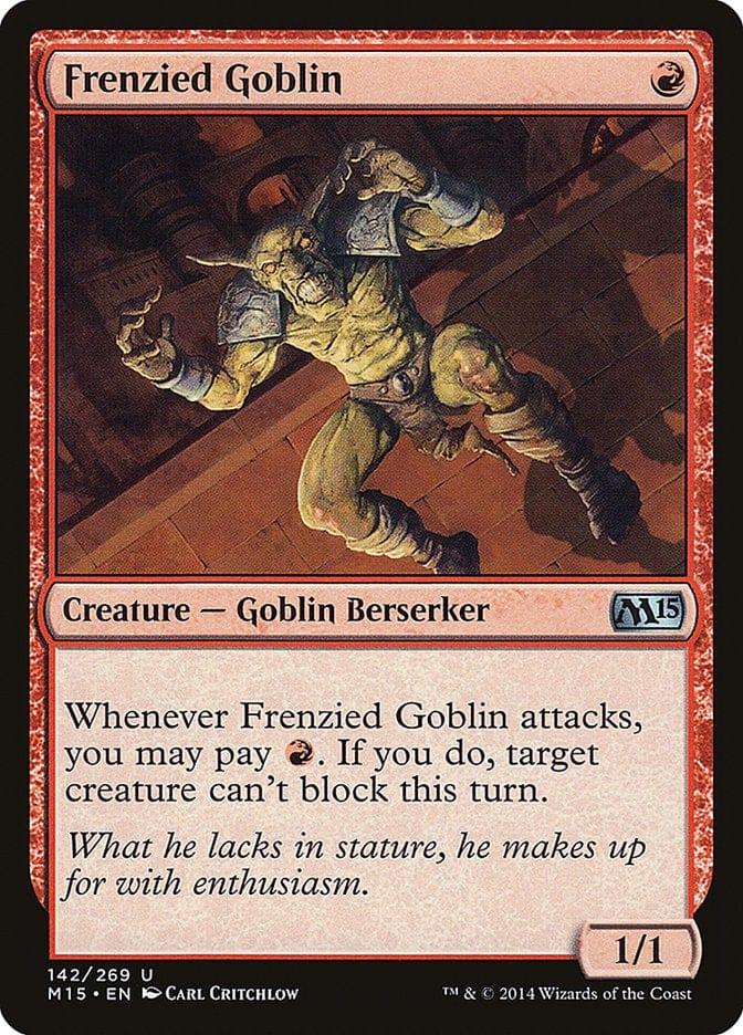 Magic: The Gathering MTG Single Frenzied Goblin [Magic 2015]