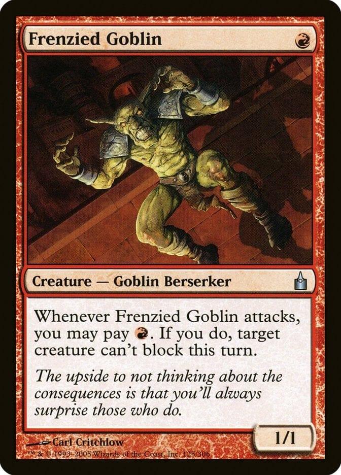 Magic: The Gathering MTG Single Frenzied Goblin [Ravnica: City of Guilds]