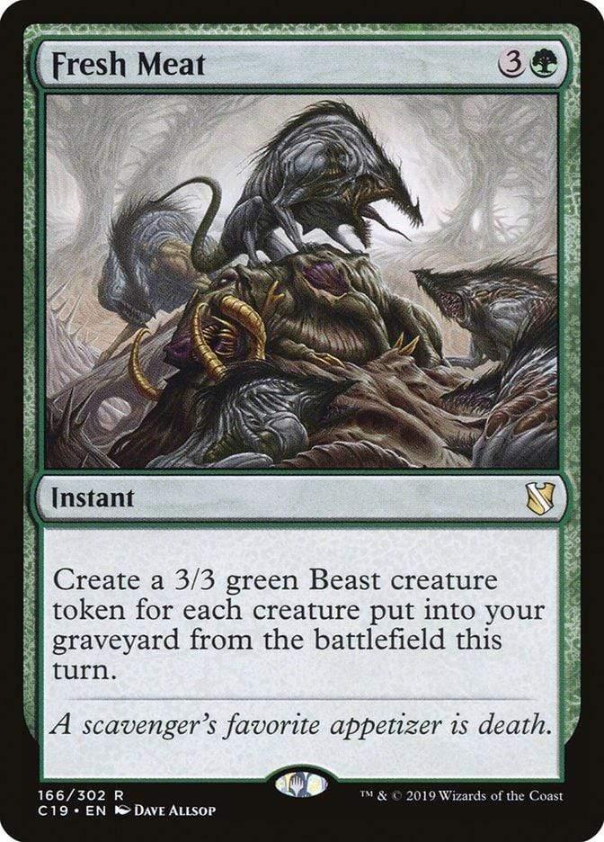 Magic: The Gathering MTG Single Fresh Meat [Commander 2019]