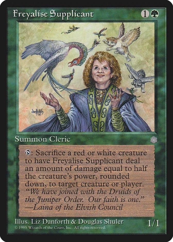 Magic: The Gathering MTG Single Freyalise Supplicant [Ice Age]