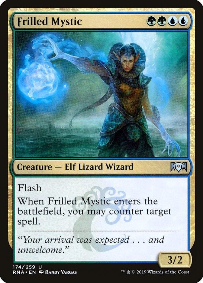 Magic: The Gathering MTG Single Frilled Mystic [Ravnica Allegiance]