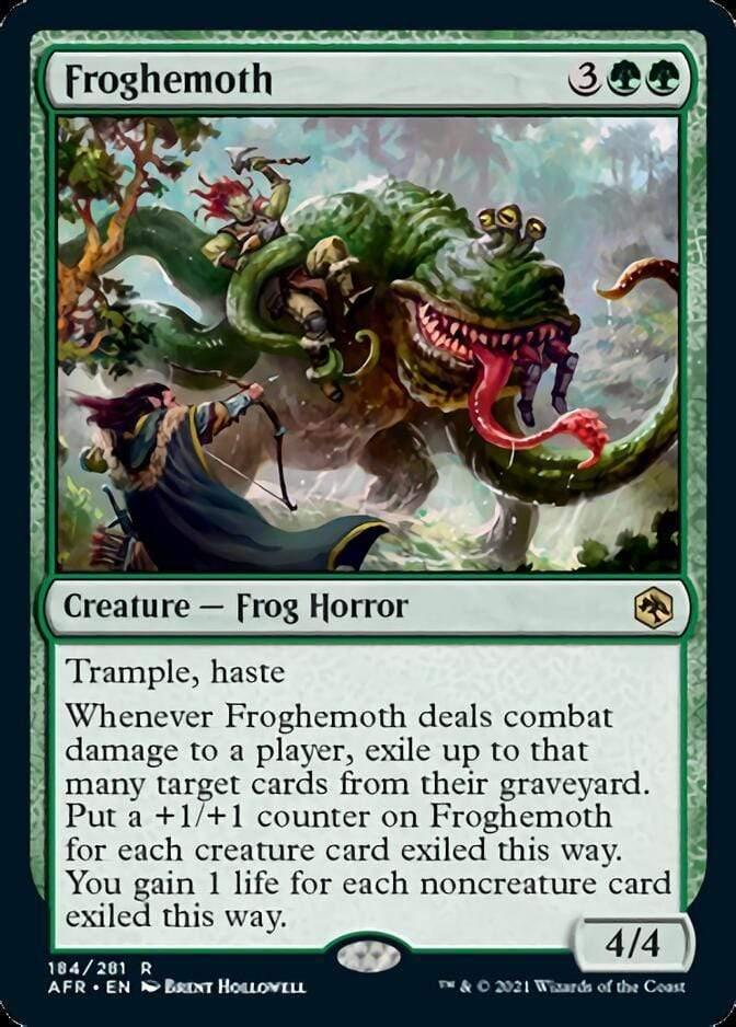 Magic: The Gathering MTG Single Froghemoth [Dungeons & Dragons: Adventures in the Forgotten Realms]