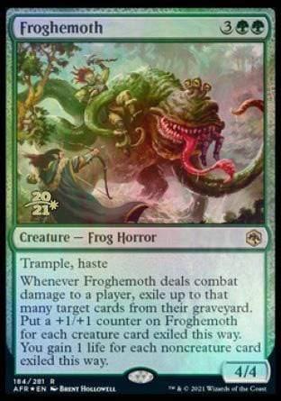 Magic: The Gathering MTG Single Froghemoth [Dungeons & Dragons: Adventures in the Forgotten Realms Prerelease Promos]