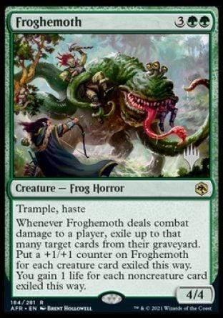 Magic: The Gathering MTG Single Froghemoth (Promo Pack) [Dungeons & Dragons: Adventures in the Forgotten Realms Promos]