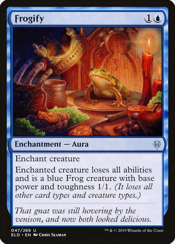 Magic: The Gathering MTG Single Frogify [Throne of Eldraine]