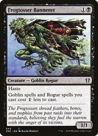 Magic: The Gathering MTG Single Frogtosser Banneret [Zendikar Rising Commander]