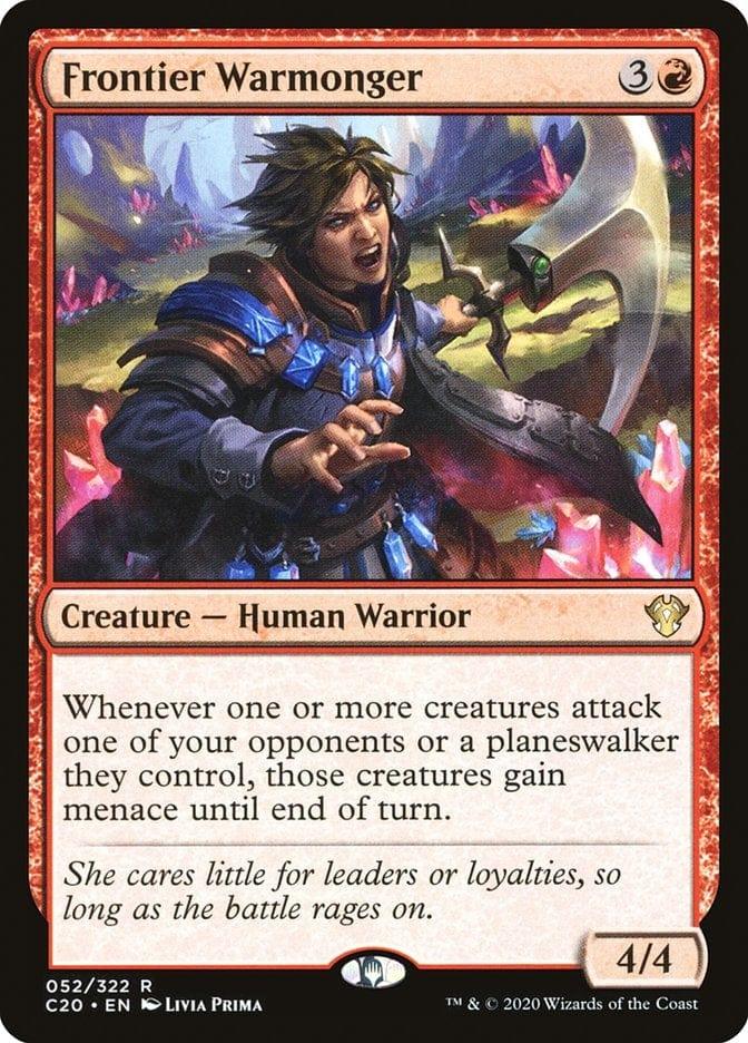 Magic: The Gathering MTG Single Frontier Warmonger [Commander 2020]