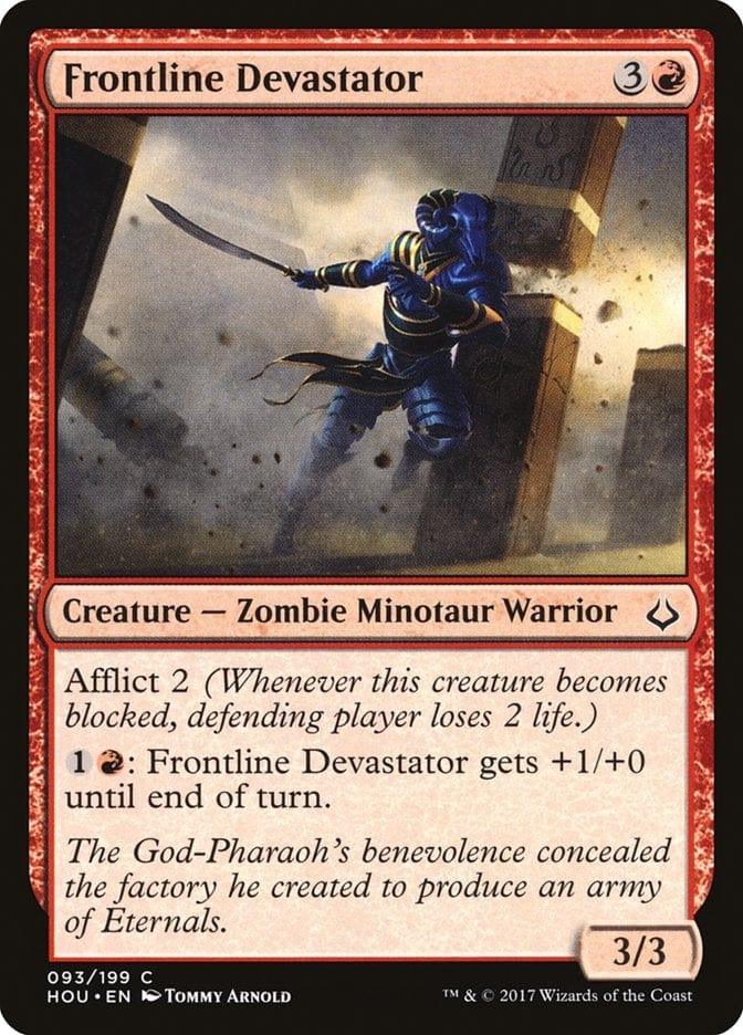 Magic: The Gathering MTG Single Frontline Devastator [Hour of Devastation]