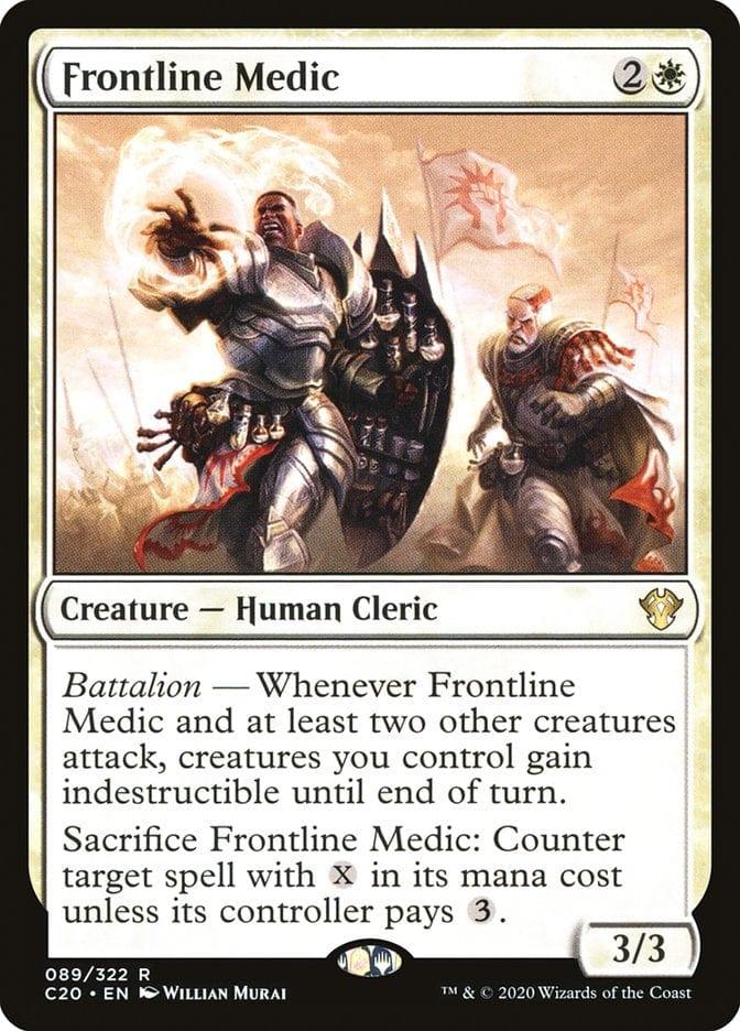 Magic: The Gathering MTG Single Frontline Medic [Commander 2020]