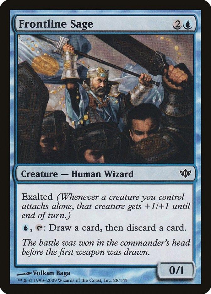 Magic: The Gathering MTG Single Frontline Sage [Conflux]