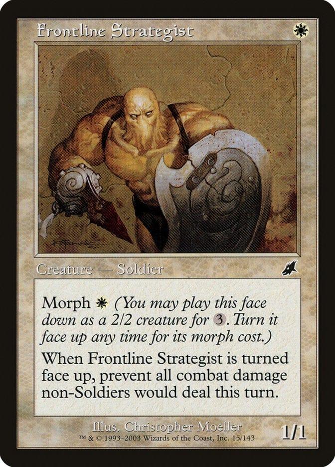 Magic: The Gathering MTG Single Frontline Strategist [Scourge]
