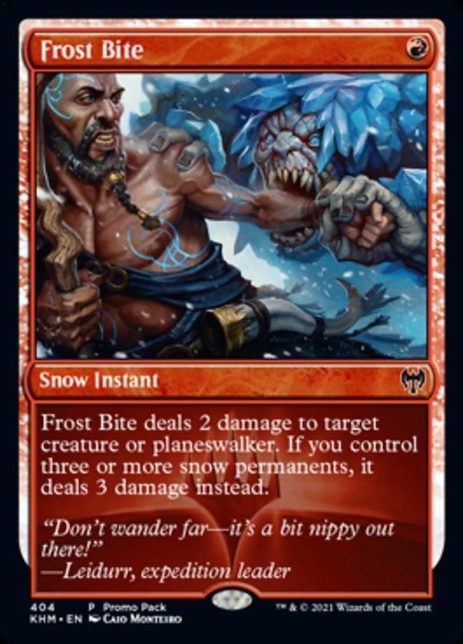 Magic: The Gathering MTG Single Frost Bite [Kaldheim Promo Pack]