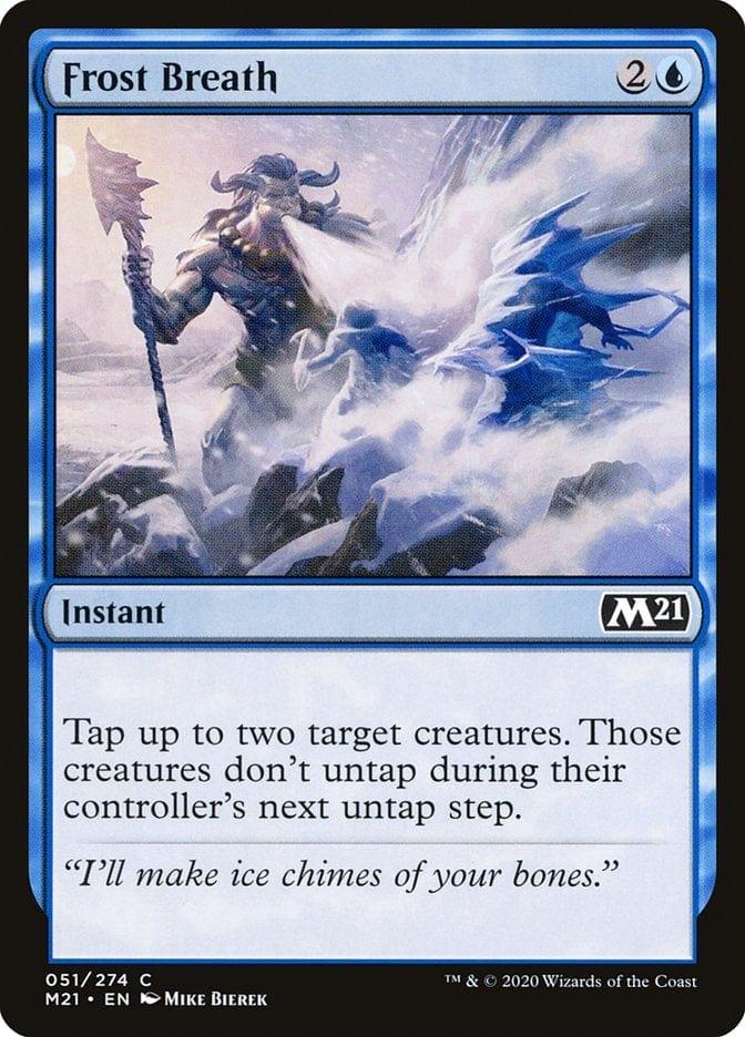 Magic: The Gathering MTG Single Frost Breath [Core Set 2021]