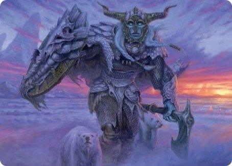 Magic: The Gathering MTG Single Frost Giant Art Card [Dungeons & Dragons: Adventures in the Forgotten Realms Art Series]