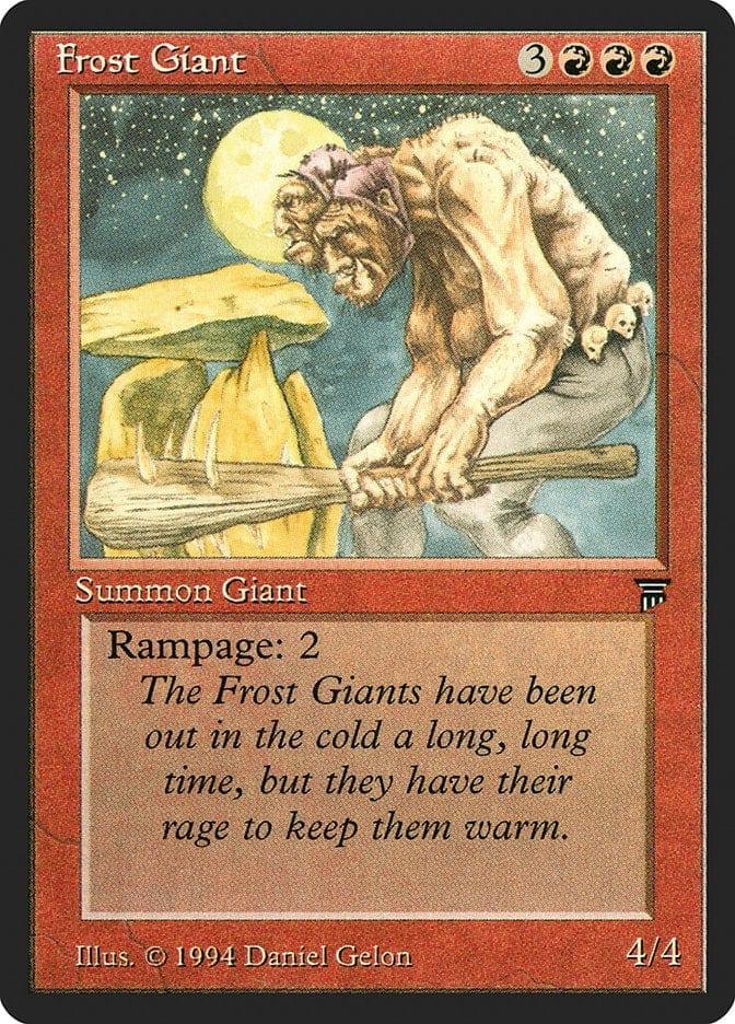 Magic: The Gathering MTG Single Frost Giant [Legends]