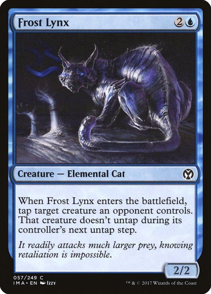 Magic: The Gathering MTG Single Frost Lynx [Iconic Masters]