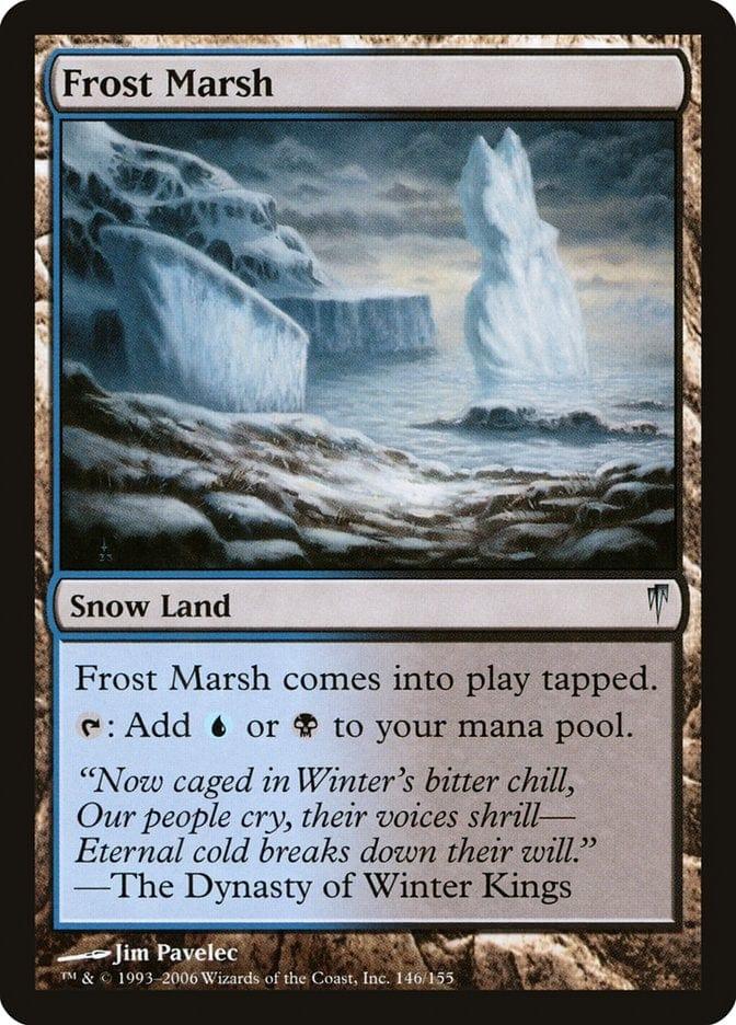 Magic: The Gathering MTG Single Frost Marsh [Coldsnap]