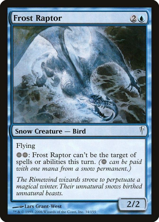 Magic: The Gathering MTG Single Frost Raptor [Coldsnap]